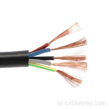 500V PVC Izolowany kabel zasilania Elastyczny kabel miedziany H05VV-F Fabryczna cena kabel RVV